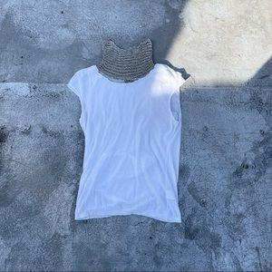 ❌ SOLD ❌90’s Metallic Knit, Rib Tee